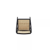 Lambinet 4-Piece Ash Wood and Natural Cane Folding Dining Chair
