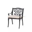 Set of 2 Dining Chairs with Cushions