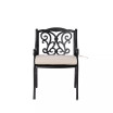 Set of 2 Dining Chairs with Cushions
