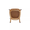 Paragon 4-Piece Ash Wood and Natural Cane Upholstered Dining Chair