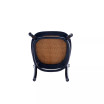 Paragon 4-Piece Ash Wood and Natural Cane Upholstered Dining Chair