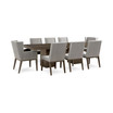 Lille 9pc Dining Set (Table, 6 Side Chairs & 2 Arm Chairs)
