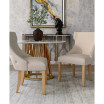 Allia Tufted Wingback Side Chair 2 Piece Set