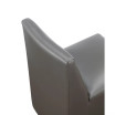 Anna 18.9" L Faux Leather Upholstered Square Dining Chair
