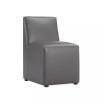 Anna 18.9" L Faux Leather Upholstered Square Dining Chair