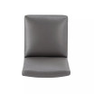 Anna 18.9" L Faux Leather Upholstered Square Dining Chair