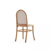 Paragon 2-Piece Ash Wood and Natural Cane Dining Chair