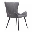 37" Steel, Polyurethane Alejandro Dining Chair