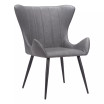 37" Steel, Polyurethane Alejandro Dining Chair