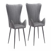 37" Steel, Polyurethane Alejandro Dining Chair