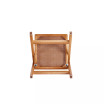 Pullman 4-Piece Ash Wood and Natural Cane Folding Dining Chair