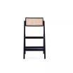 Pullman 4-Piece Ash Wood and Natural Cane Folding Dining Chair