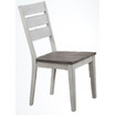 Contemporary Ladder Back Side Chai, Set of 2