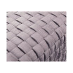 Satine Woven Bench with Metal Base