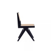 Hamlet 2-Piece Ash Wood and Natural Cane Rectangular Seat Dining Chair