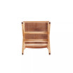 Hamlet 2-Piece Ash Wood and Natural Cane Rectangular Seat Dining Chair