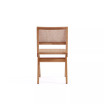 Hamlet 2-Piece Ash Wood and Natural Cane Rectangular Seat Dining Chair