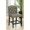 Colette Tufted Upholstered Pub Chair (Set of 2)