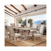 Aggate Rustic Upholstered Dining Chair (Set of 2)