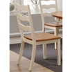 Company Transitional Ladder Back Dining Side Chairs, Set of 2