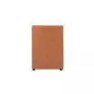 Anna 22.83" L Faux Leather Upholstered Square Dining Armchair
