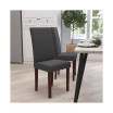 Ellison Mid-Century Panel Back Parsons Accent Dining Chair