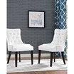 Regent Dining Side Chair Vinyl Set of 2