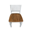 Vista Slat Back Chairs, Set of 2