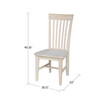 Tall Mission Chairs, Set of 2