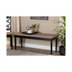 Giovanni Modern and Contemporary Fabric Upholstered Dining Bench