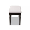 Giovanni Modern and Contemporary Fabric Upholstered Dining Bench