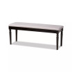 Giovanni Modern and Contemporary Fabric Upholstered Dining Bench