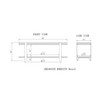Modesto 48"L Reclaimed Wood Entryway Bench