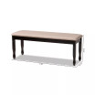 Corey Modern and Contemporary Fabric Upholstered Dining Bench