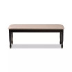 Corey Modern and Contemporary Fabric Upholstered Dining Bench