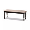 Corey Modern and Contemporary Fabric Upholstered Dining Bench