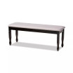 Corey Modern and Contemporary Fabric Upholstered Dining Bench