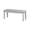 Sonora Antique White Bench
