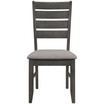 Dalila 2-Piece Asian Hardwood Ladder Back Side Chair Set