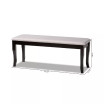 Cornelie Modern and Contemporary Transitional Fabric Upholstered Dining Bench