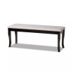 Cornelie Modern and Contemporary Transitional Fabric Upholstered Dining Bench