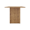 NoMad 67.91" Medium Density Fiberboard Rustic 6-Person Dining Table