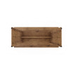 NoMad 67.91" Medium Density Fiberboard Rustic 6-Person Dining Table