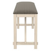 Burnsville Padded Counter Height Bench