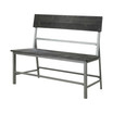 Belca Silver Dining Bench