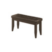 Aron Bench with Tufted Upholstered Seat