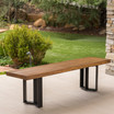 Verona Outdoor Dining Bench