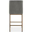 Cambridge Velvet Stool, 3-Pc. Set (3 Grey Counter Stools)