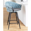 Braided Matisse Contemporary Counter Stool, Set of 2