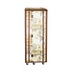 Italian-Style World Map Cocktail Bar Steamer Trunk